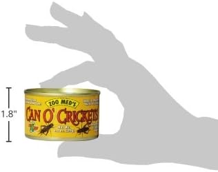 Zoo Med Laboratories SZMZM41 Can O Crickets Pet Food, 1.2-Ounce