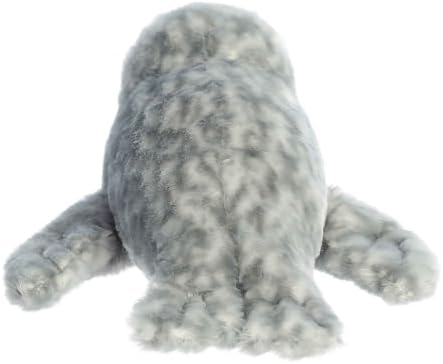 Aurora?? Adorable Mini Flopsie??? Harbor Seal Stuffed Animal - Mini Companions Ready for Playful Adventures - for Kids All Ages, Toddlers, Adults, and Families - Gray 8 Inches - Image 4