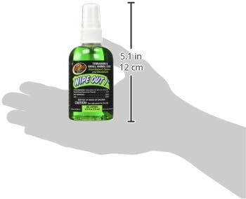 Zoo Med Laboratories SZMWO14 Wipe Out 1 Terrarium Cleaner, 4.25-Ounce