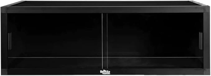 Reptile Habitats 36x18x12, 33 Gallon PVC Panel Reptile Vivarium for Leopard Geckos and More