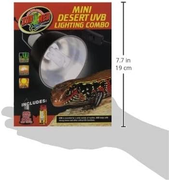 Zoo Med Mini Desert UVB Lighting Combo