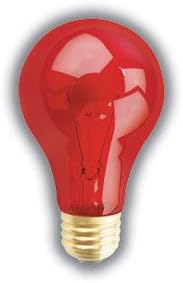 60 WATT A19 RED NIGHTLITE PET LIGHT BULB REPTILE LAMP