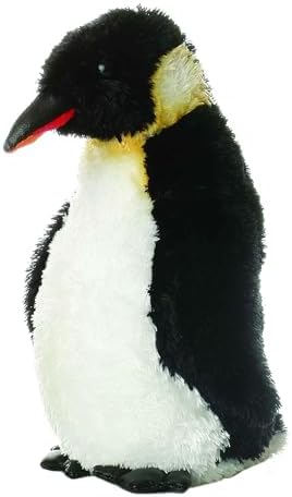 Aurora?? Adorable Mini Flopsie??? Mini Emperor Stuffed Animal - Playful Ease - Timeless Companions - Black 8 Inches by Aurora%C2%AE