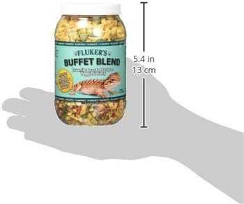 Fluker's Flukers 1 Piece Juvenile Bearded Dragon Veggie Variety Diet, 5 oz