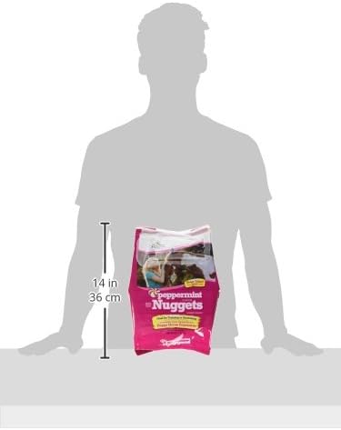 Manna Pro Bite-Size Nuggets for Horses - Pocket Sized Training Horse Treats - Peppermint Flavored Treats - Packs with Vitamins & Minerals- Great Taste Guaranteed - 4lbs (Pack of 2)