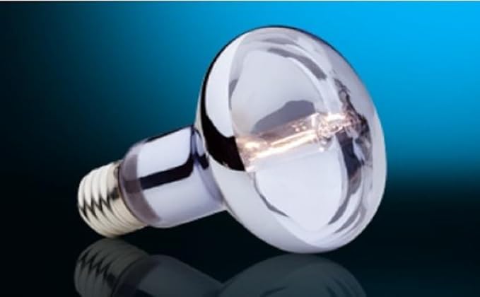 Exo Terra Sun Glo Halogen Basking Spot Lamp – 50W Reptile Light Bulb, Broad Spectrum Daylight, Enhances Coloration, Promotes Health, PT2181