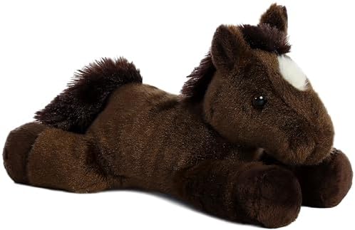Aurora Mini Flopsie 8" Chestnut Adorable Stuffed Animal - Image 4
