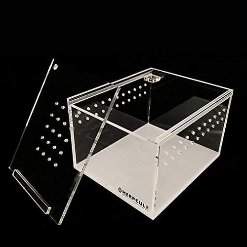 Herpcult Magnetic Acrylic Mini-Flat Enclosure 4.3 x 3.4 x 2.8