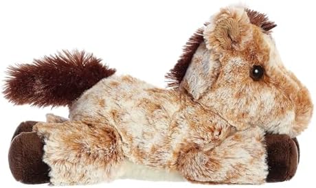 Aurora?? Adorable Mini Flopsie??? Mocha Horse??? Stuffed Animal - Mini Companions Ready for Playful Adventures - for Kids All Ages, Toddlers, Adults, and Families - Brown 8 Inches - Image 7