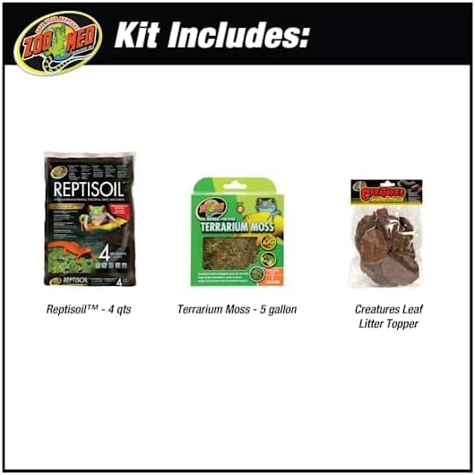 Zoo Med Tropical Bioactive Substrate Kit 10 Gallon