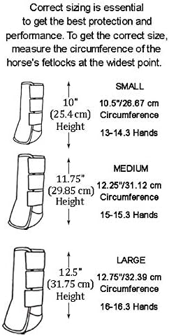 TGW RIDING Horse Sports Medicine Boots Horse Sport Boots Horse Leg Wraps One Pair