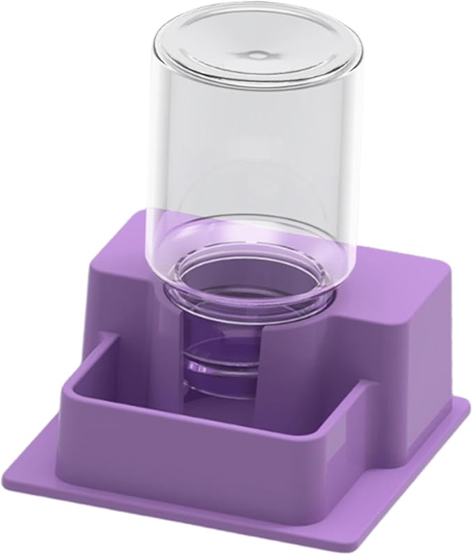 Automatic Reptile Water Dispenser, Aquarium Tank and Accessories for, Purple