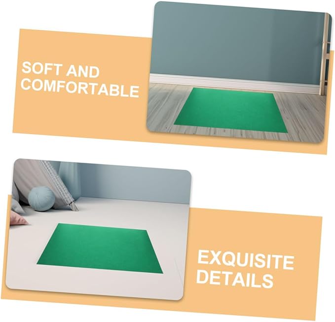 YARNOW 2pcs Reptile Substrate Mat and Non-Slip Bedding for Bearded Dragon Snake Lizard and Gecko Heat Retaining Terrarium Carpet for Cozy Habitat