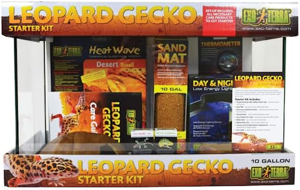 Exo Terra Leopard Gecko Starter Kit, 15 GAL