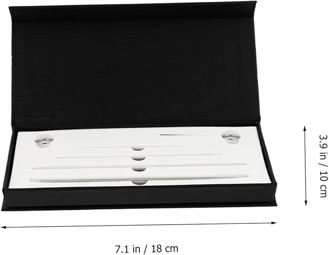1Set Professional Snake Gender Probe Ergonomic Stainless Steel Gender Detection Tools for Reptiles Easy to Clean and Use for Snake Tank Accessories and Reptile Care