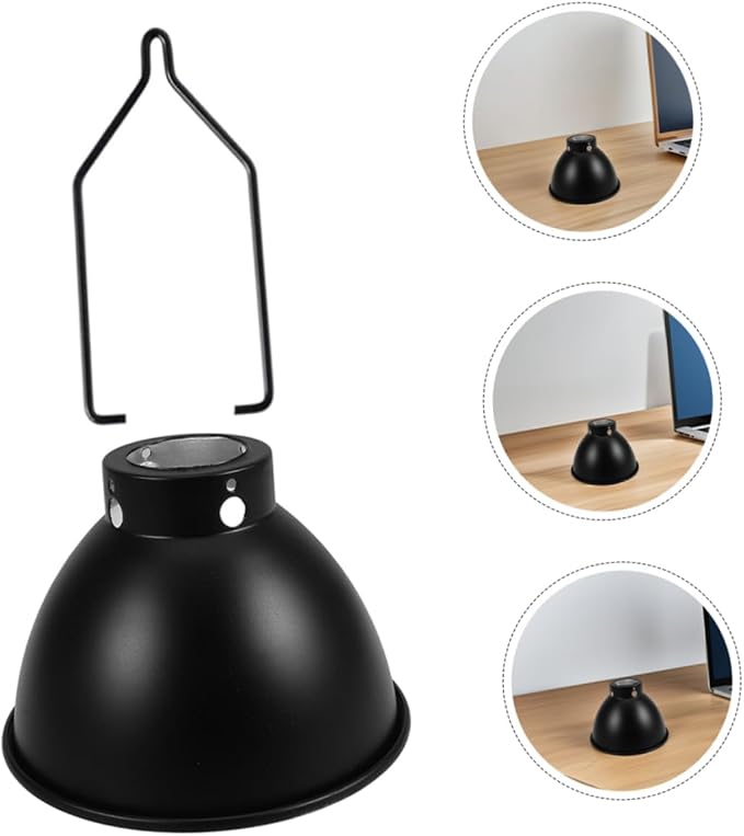 Yardwe 2pcs Reptile Terrarium Lamp Cover Heat Lamp Shade for Reptiles Insulation Heat Insulator Hook for Dog