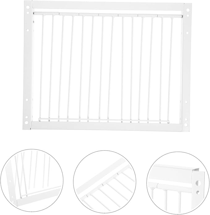 POPETPOP Iron Pigeon Entrance Door for Bird Cage Loft Racing Pigeon Safe Access Breeding Carrier Cage Replacement