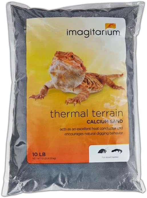 imagitarium by Petco Black Calcium Reptile Sand 10lb