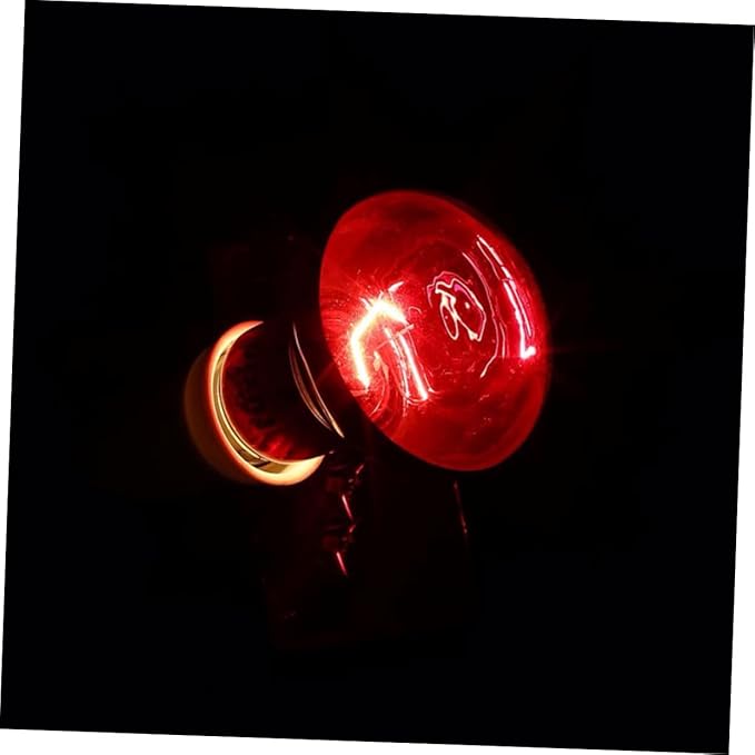 Happyyami 3pc Reptile Heat Lamp Bulbs for Basking Reptile Lamp Bulbs Heat Light for Non-disruptive Source