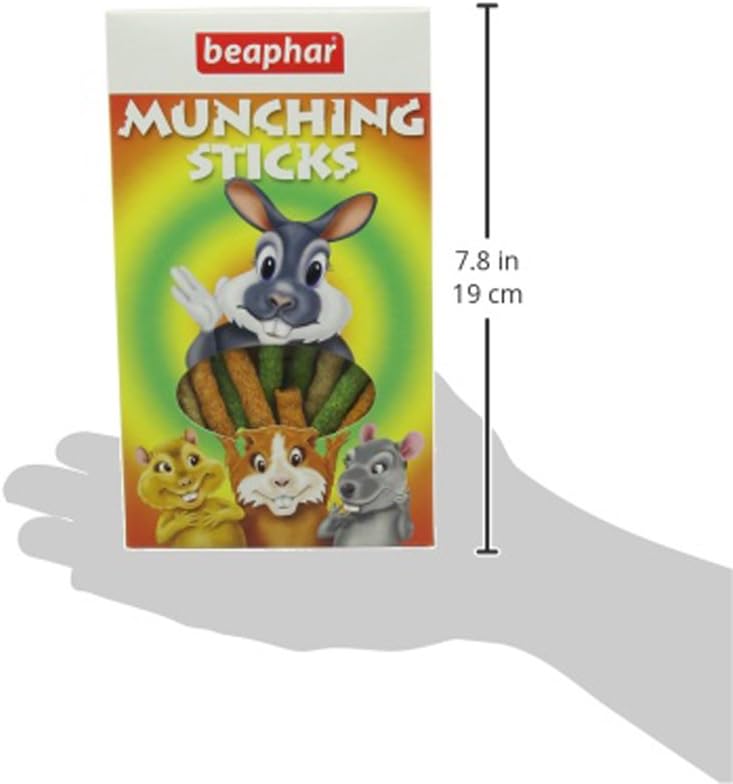 Beaphar Munching Sticks Snack for Rabbits, Guinea Pigs, Hamsters & Chinchillas 150 g