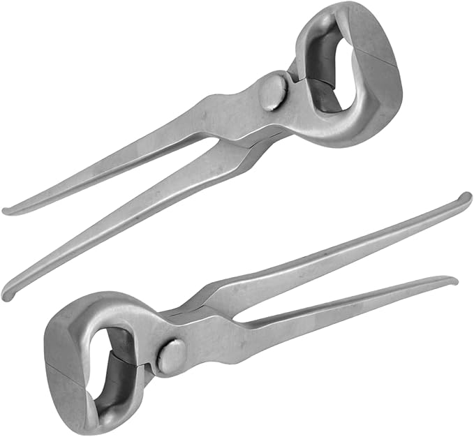 14" Curved Hoof Nipper, Carbon Steel & Chrome Vanadium Farrier Tool for Horses – Durable, Sharp & Rust-Resistant