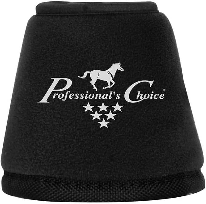 Professional's Choice Quick-Wrap Bell Boots | Ultimate in Hoof and Soft Tissue Protection | 360 Degree Wrap | Small, Medium, Large