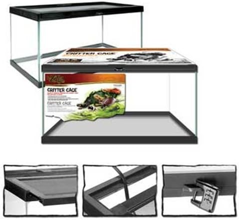 Zilla 28015 15-Gallon Critter Cage, 24-Inch by 12-Inch by 12-Inch