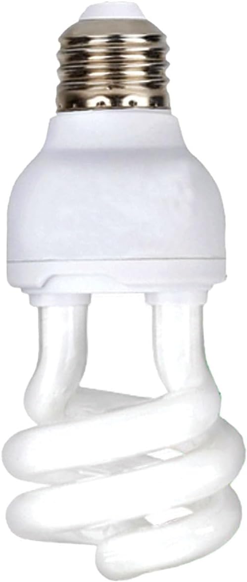 UVA UVB Light for Reptiles Uvb Bulbs, Reptile UVB Spiral Light Bulb 15W 10.0 UVB Reptile Light for Bearded Dragon, Tortoises, Lizards