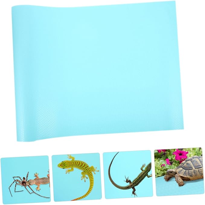 SUPVOX Terrarium Substrate Carpet for Reptiles Durable Soft Mat for Snakes Tortoises and Lizards Easy to Cut to Comfortable Bedding for Bearded Dragons and Other Reptile Pets