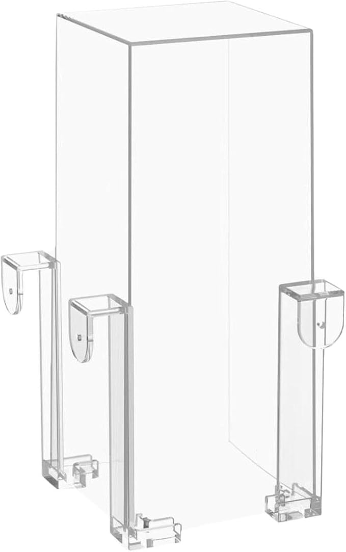 Aquarium Accessories,Decor with Brackets,DIY Living Room,Maintenance Easy Install,Fittings,Negative Pressures Tank Parts, Large with Brackets