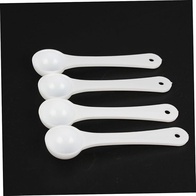 OUNONA 30pcs Pet Medicine Scoops Gram Measuring for Dogs Lightweight and for Accurate Dosage of Pet Medications and