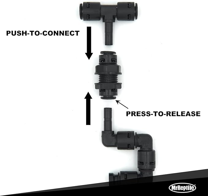 MrReptile Reptile Mister Nozzles, 2-Pack, Parts for Reptile Mister Misting System