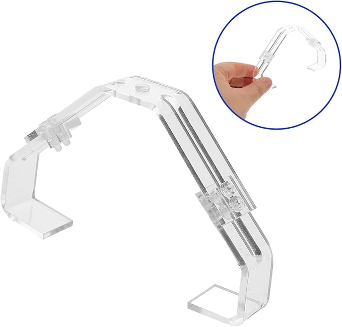 2pcs Sturdy Light Holder for Fish Tank Terrarium Secure Fixing Clamp for Reptile Heating Lamps for Various