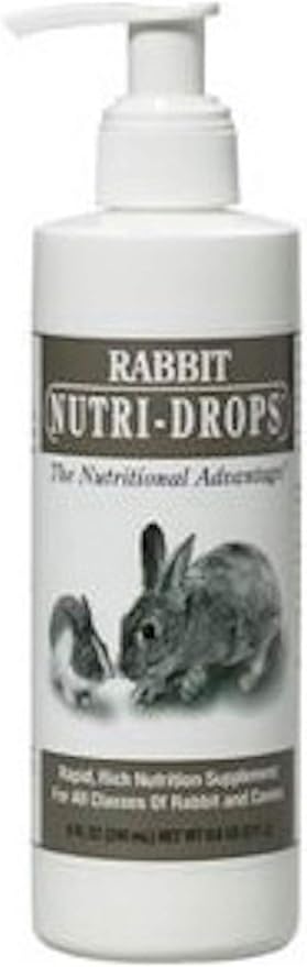 Rabbit Nutri-Drops W/Pump 8Oz