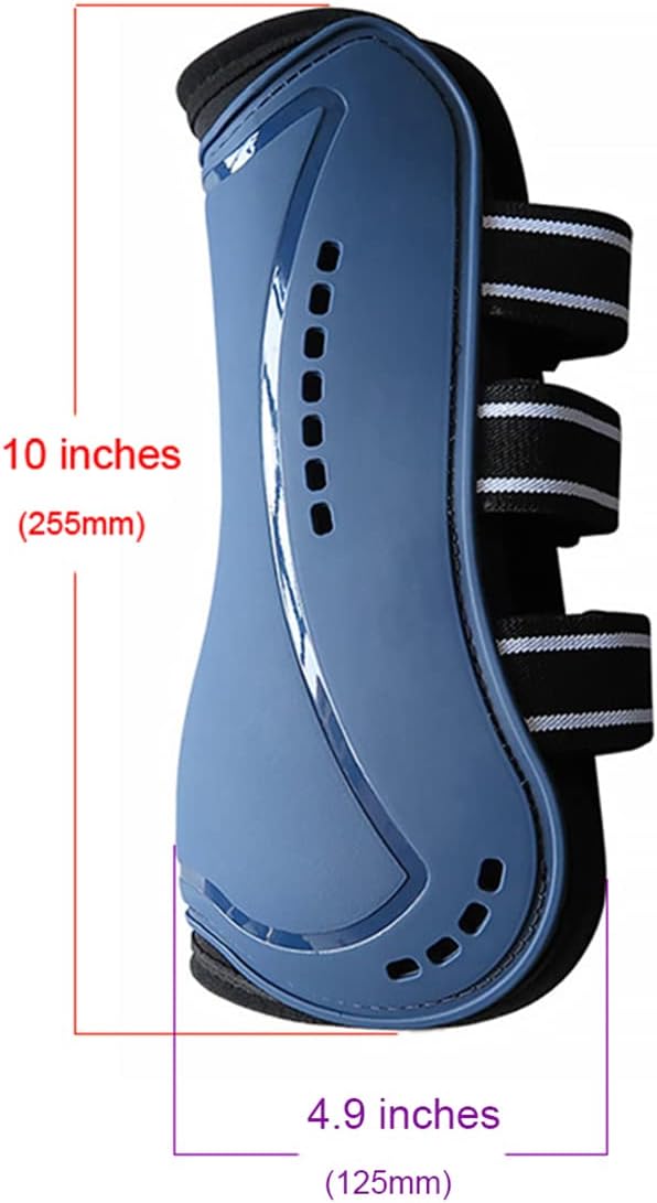 Horse Boots Open Front Jumping Tendon Sport Boots, Secure Leg Protection, Classic Equine Supplies