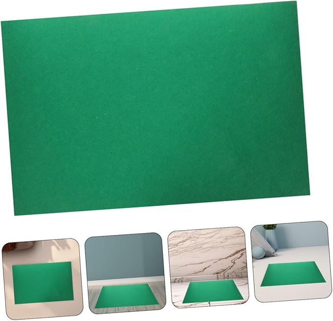 Toyvian 2pcs Reptile Carpet for Tortoise and Lizard Habitats Non- Bedding Mat for Bearded Dragons and Snakes Easy to Install Pet Substrate Liner Pad