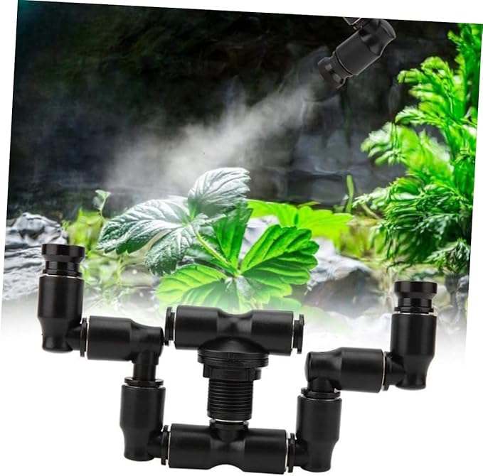 Reptiles Cooling Nozzle Adjustable Atomizing Sprayer Gecko Tank Accessories Fine Mist Sprayer Material Nozzle