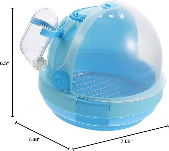 2PCS Portable Handheld PET Bird Carrier Cage Travel Cage for Parrots Cockatiels and Budgies Warm Nest Design Lightweight Easy to Carry