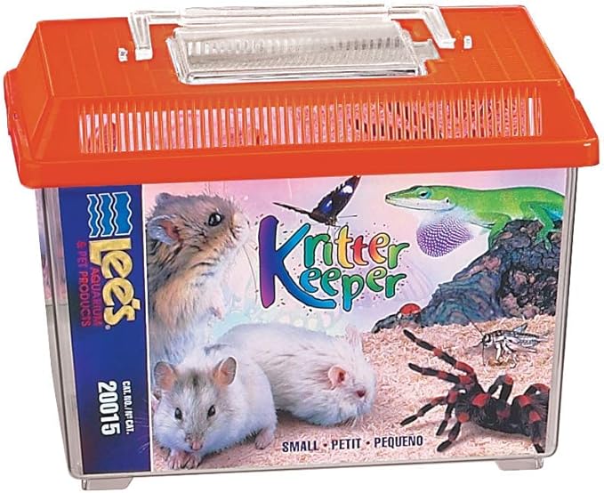 Lee's Kritter Keeper, Rectangle with Lid - Small, Assorted Colors