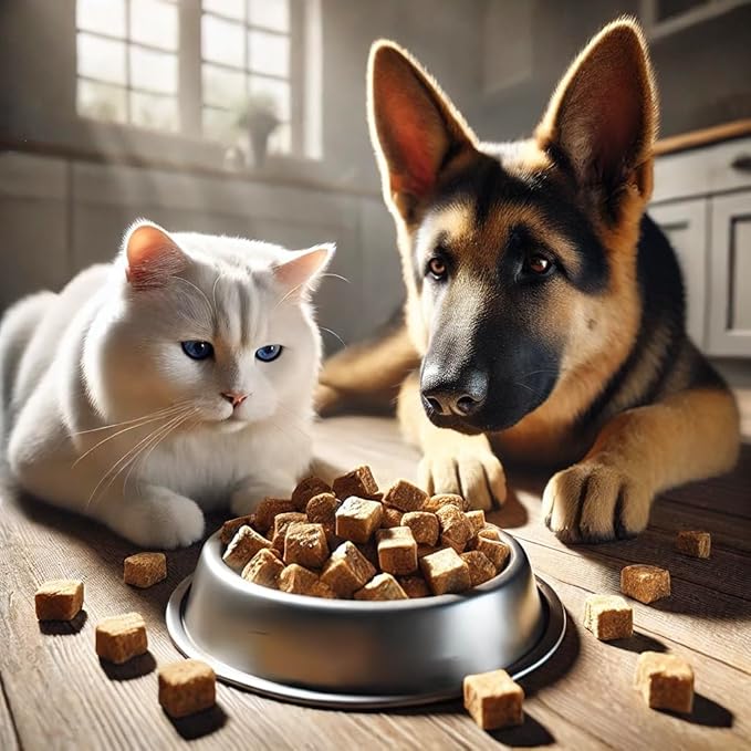 Freeze-Dried Cod Fish Pet Treats, 5 oz, Natural Multi-Pet Food for Dogs, Cats, Birds, Reptiles. Thoughtfully Crafted to Satisfy Multiple Types of Animal Companions.