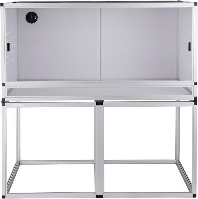 Reptile Enclosure Stand Bundle: Elevate Your Habitat - Includes Stand and Extra Enclosure for a Complete Elevated Setup 48 inches Width