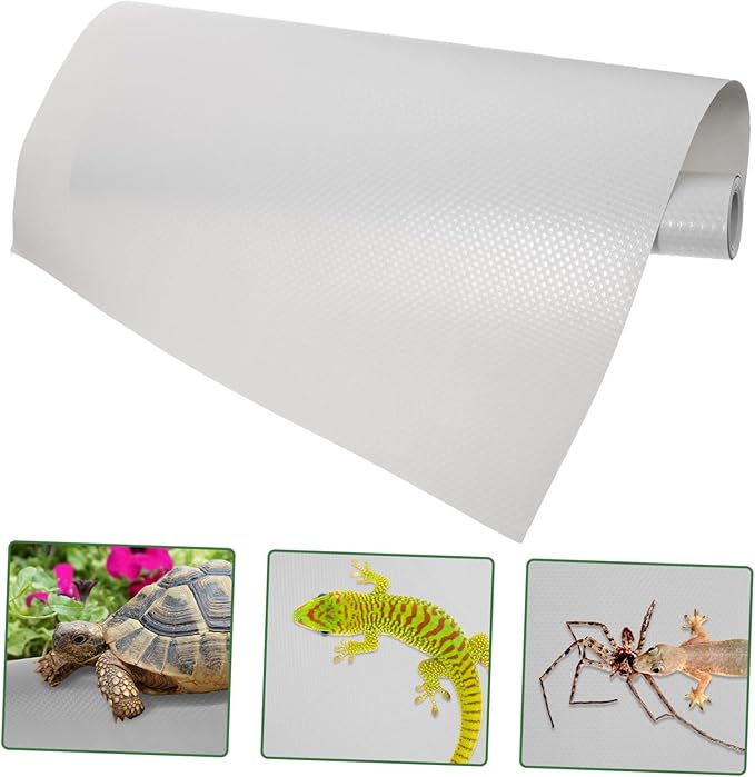 Reptile Substrate Carpet for Bearded Dragon Snake Tortoise Gecko Comfortable and Lightweight Terrarium Bedding Mat for Reptile Tank Use