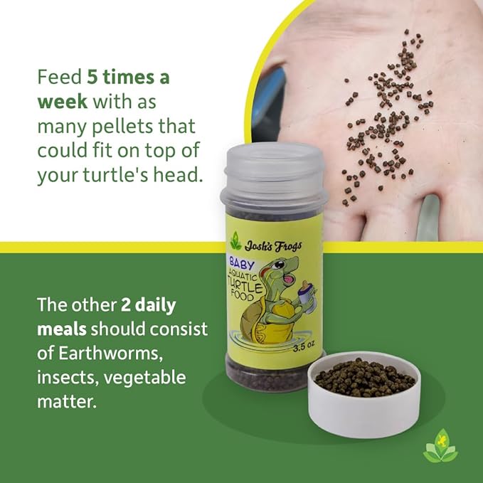 Josh's Frogs Juvenile Aquatic Turtle Food (3.5 oz)