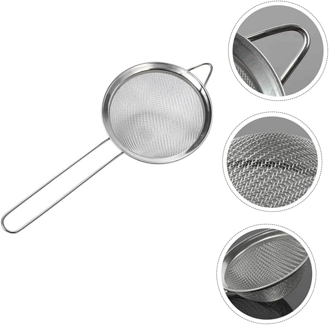 Toyvian 2PCS Reptiles Sand Shovel Lizard Dung Sieve for Excrement Cleaning Sturdy Sand Filtering Shovel Ergonomic Handle for Reptile Care