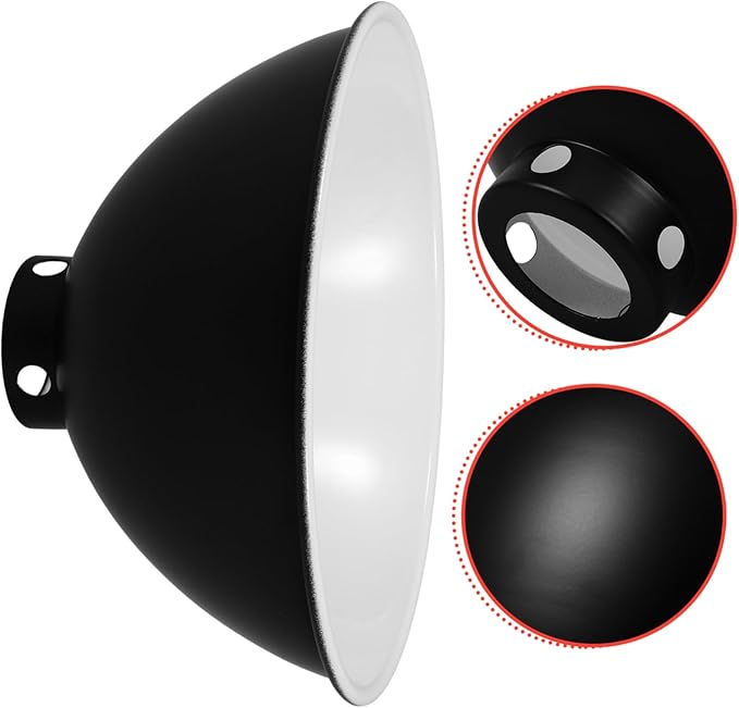 1pc Reptile Box Heat Lamp Reflector Cover Insulated Lampshade for Basking Light Easy to Install Energy Efficient Design for Bearded Dragons Turtles and Lizards