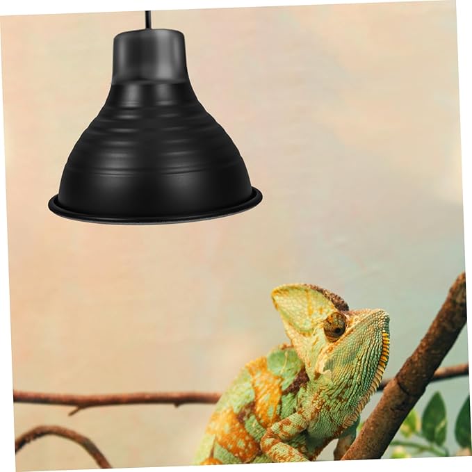 Ciieeo Reptile Heat Lamp Cover Turtle Tank Accessory Basking Light for Reptiles