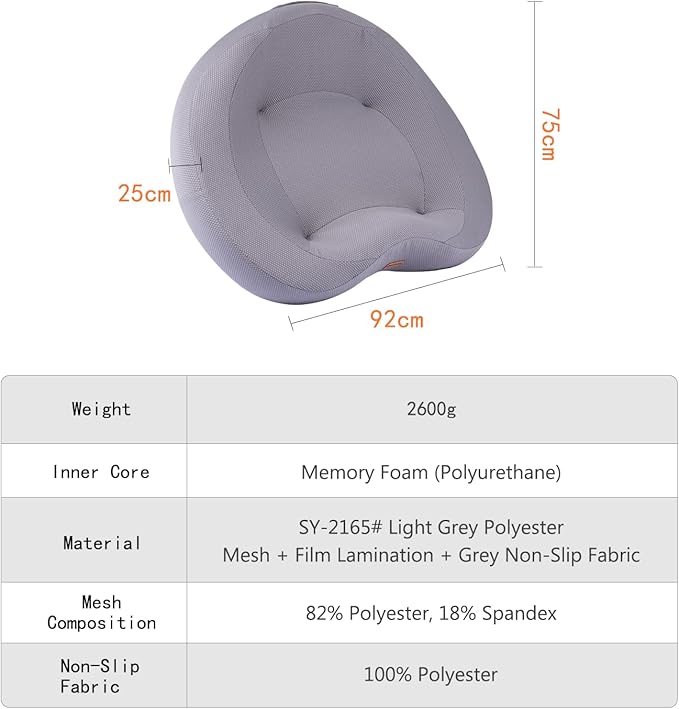 Orthopedic Memory Foam Dog Bed, Large Waterproof Pet Sofa with Sides & Removable Washable Cover, Non-Slip Bottom Supportive Couch for Large Dogs, Gray