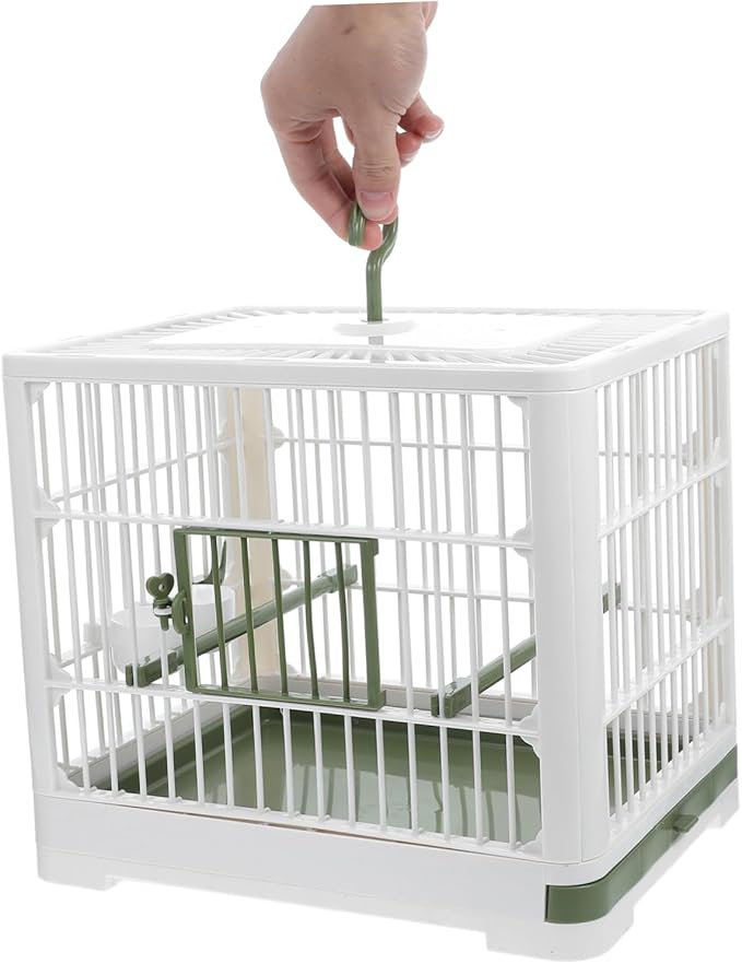 MERRYHAPY Parrot Bird Cage Portable Bird Carrier for Travel Multiuse Cage Cockatiels