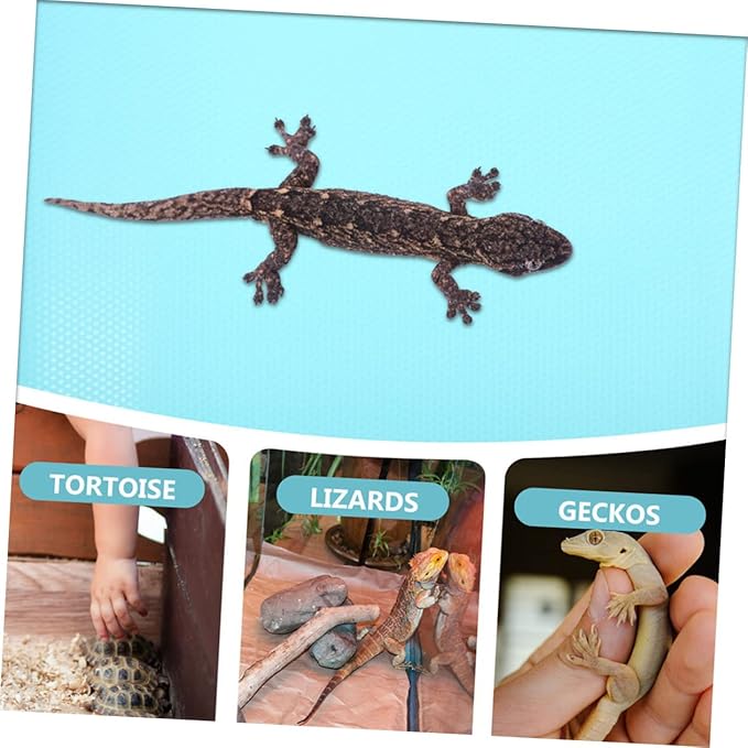 BESPORTBLE Leopard Gecko Terrarium Carpet Reptile Substrate Bedding Easy Clean Eva Mat