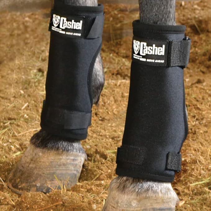 Cashel Stall Sore Boots for Horses - Large 10.5 inches High (Pair)